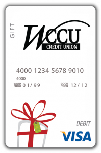 WCCU Visa Gift Card